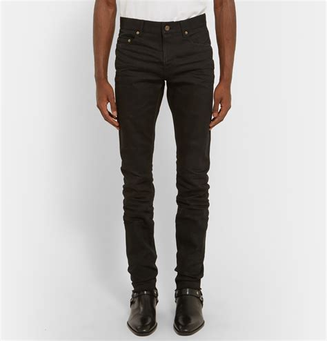 yves saint laurent denim|saint laurent slim fit jeans.